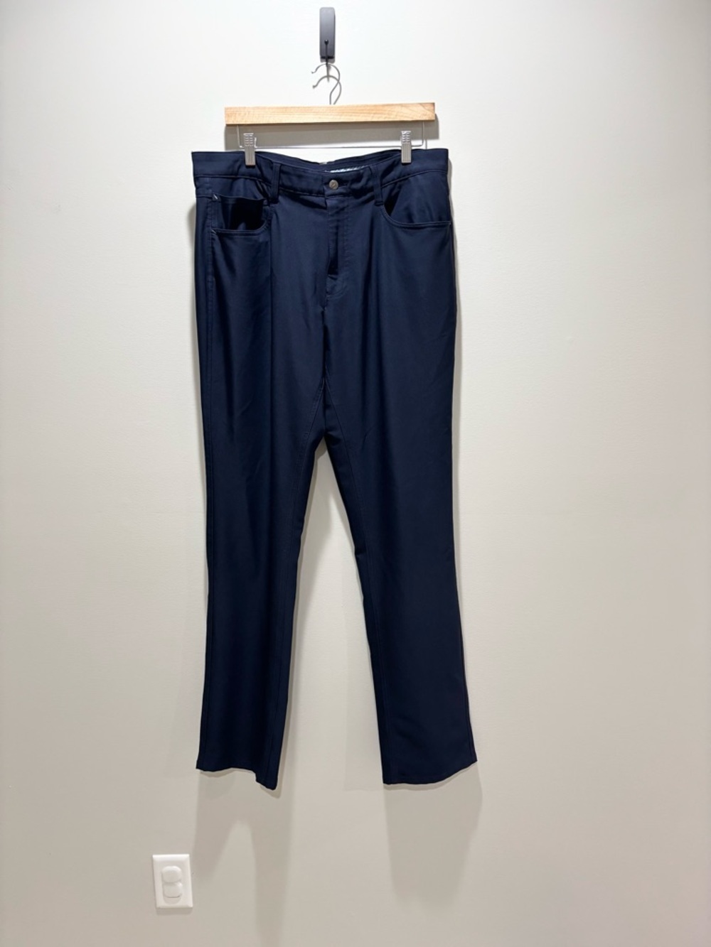 FootJoy Men's Navy Blue Golf Pants Athletic Casual Size 35/34